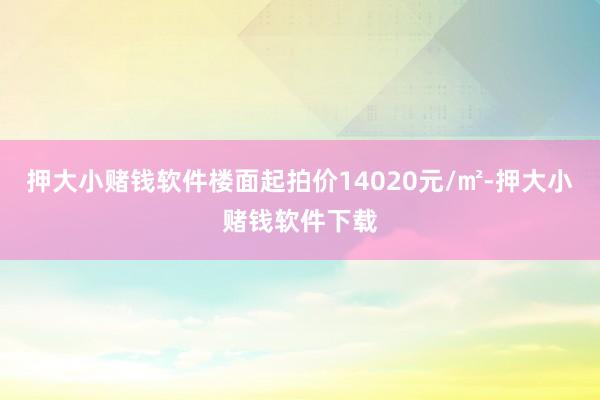 押大小赌钱软件楼面起拍价14020元/㎡-押大小赌钱软件下载