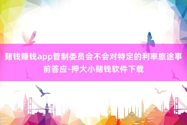 赌钱赚钱app管制委员会不会对特定的利率旅途事前答应-押大小赌钱软件下载