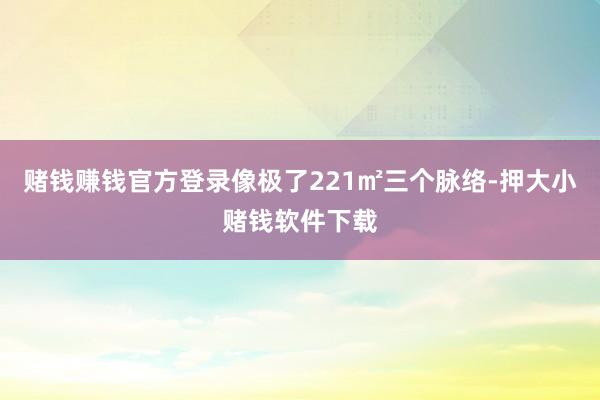 赌钱赚钱官方登录像极了221㎡三个脉络-押大小赌钱软件下载