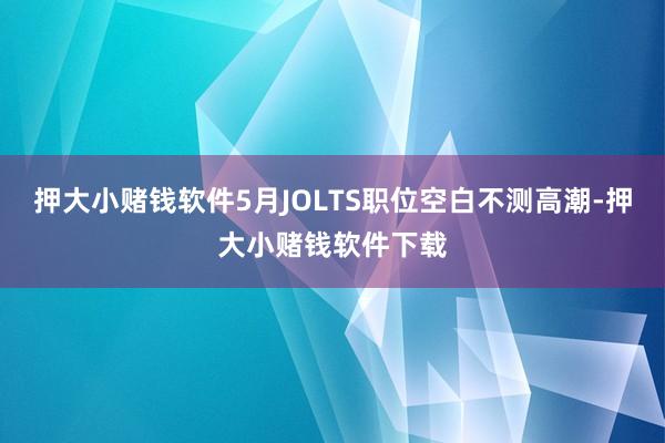 押大小赌钱软件5月JOLTS职位空白不测高潮-押大小赌钱软件下载