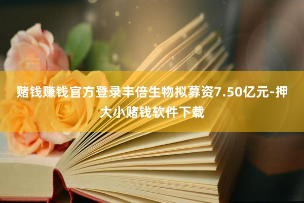 赌钱赚钱官方登录丰倍生物拟募资7.50亿元-押大小赌钱软件下载