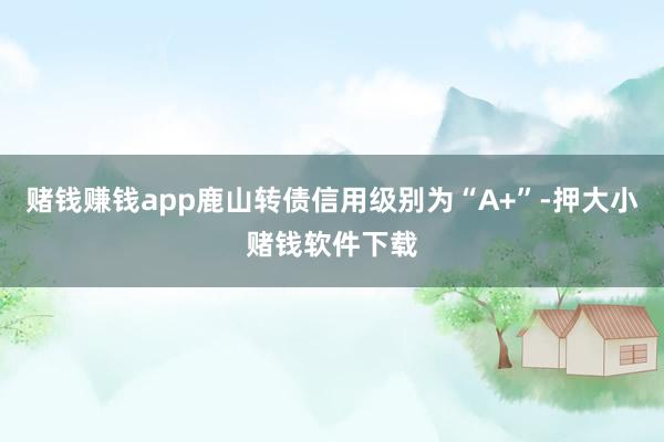 赌钱赚钱app鹿山转债信用级别为“A+”-押大小赌钱软件下载