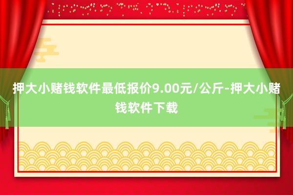 押大小赌钱软件最低报价9.00元/公斤-押大小赌钱软件下载